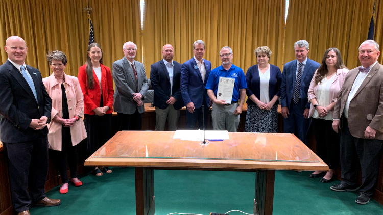 Proclamation signing